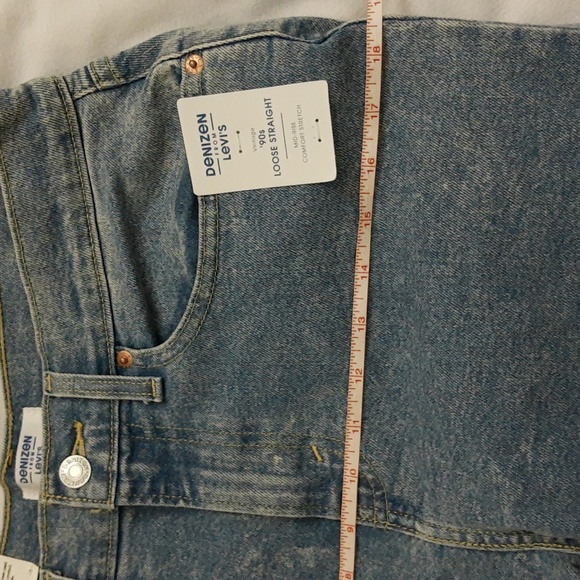 Levi’s Denizen Jeans 90s Loose Straight Mid-Rise Comfort Stretch Sz 10 Waist 30 - Picture 6 of 15